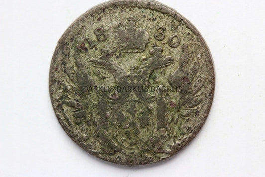 10 GROSZY KRÓLESTWO KONGRESOWE 1830 MIKOŁAJ I 01