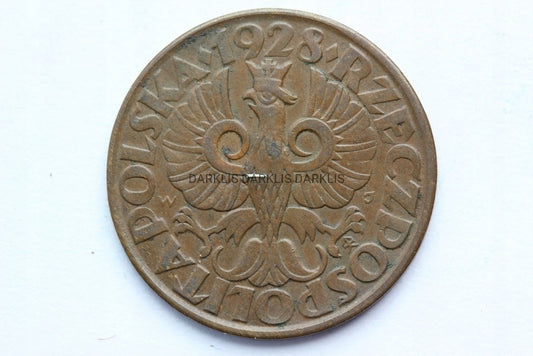 5 GROSZY RZECZPOSPOLITA POLSKA 1928 SUPER STAN !!