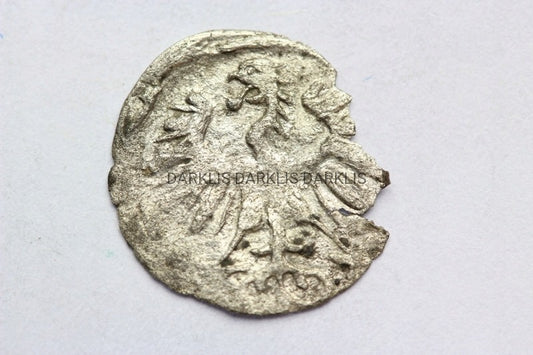 DENAR WILNO POLSKA 1555 - ZYGMUNT II AUGUST - ST.3
