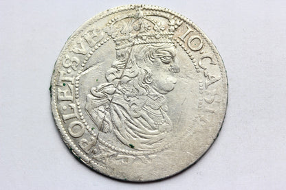 ORT POLSKA 1659 TLB - JAN II KAZIMIERZ - STAN 2/2+