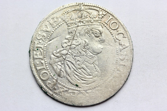 ORT POLSKA 1659 TLB - JAN II KAZIMIERZ - STAN 2/2+