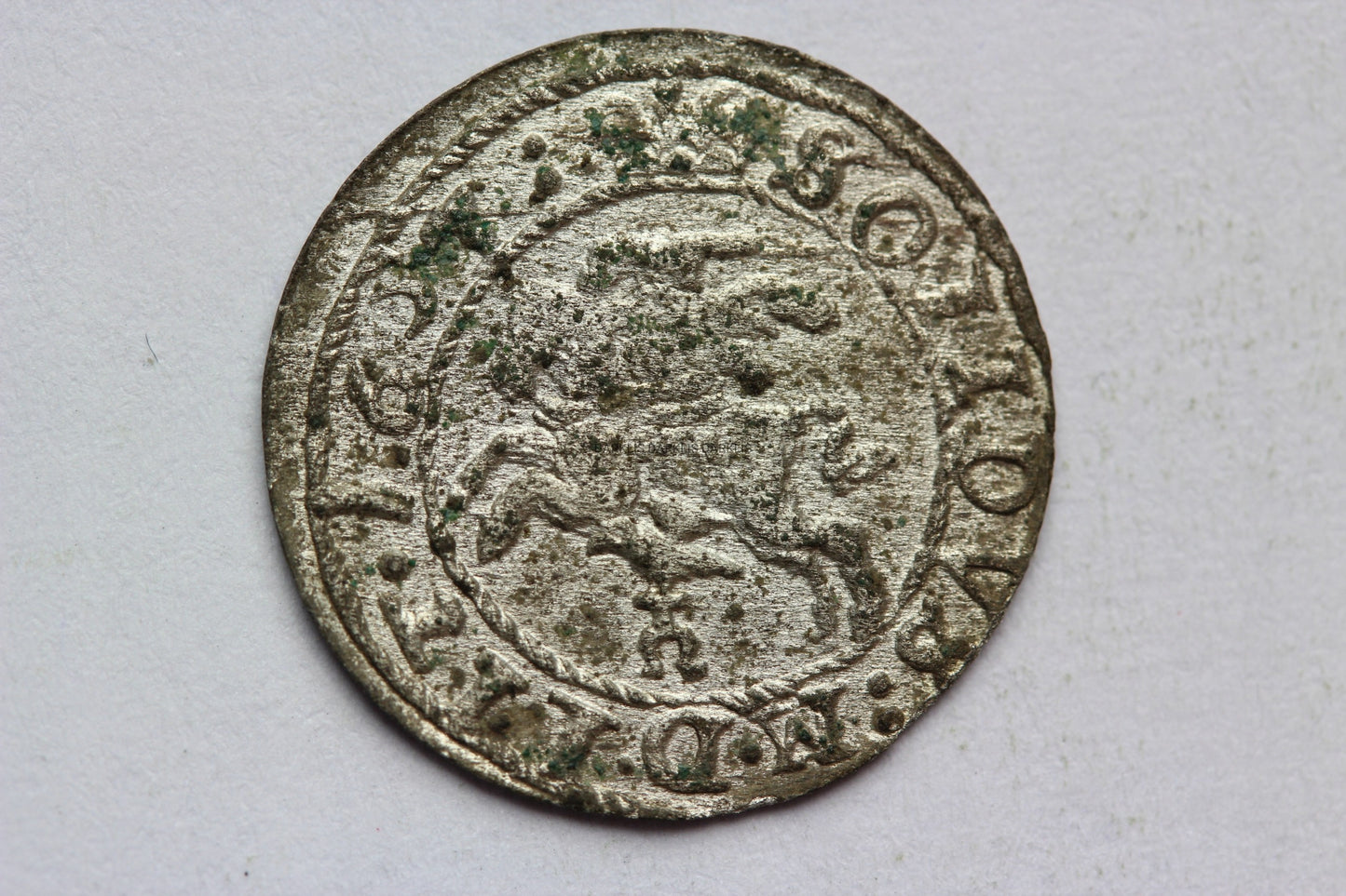 SZELĄG WILNO POLSKA 1653 JAN II KAZIMIERZ -STAN2+