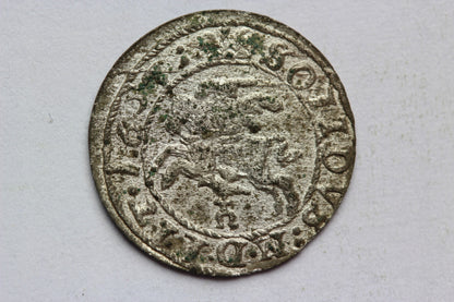 SZELĄG WILNO POLSKA 1653 JAN II KAZIMIERZ -STAN2+