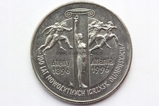 2 ZŁ POLSKA 1995 OLIMPIADA ATENY ATLANTA MENNICZA