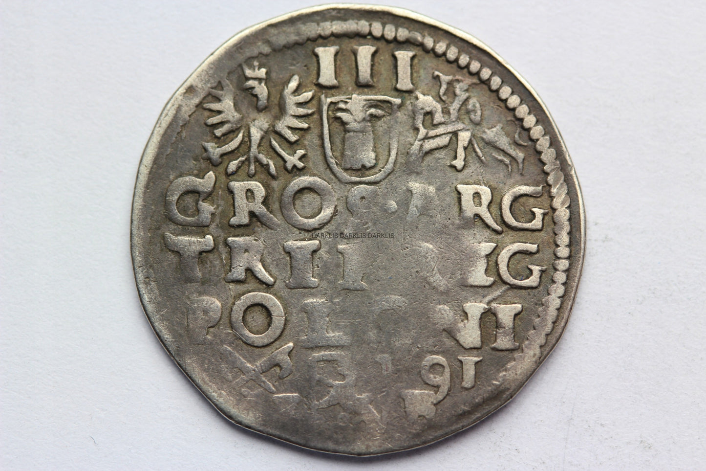 TROJAK POZNAŃ POLSKA 1591 ZYGMUNT III WAZA ST. 3