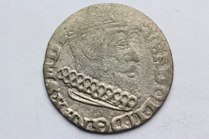 TROJAK ELBLĄG POLSKA 1632 ZYGMUNT III WAZA - ST. 3