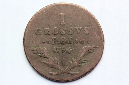 GROSZ 1794 GALICJA i LODOMERIA ZABÓR AUSTRIACKI