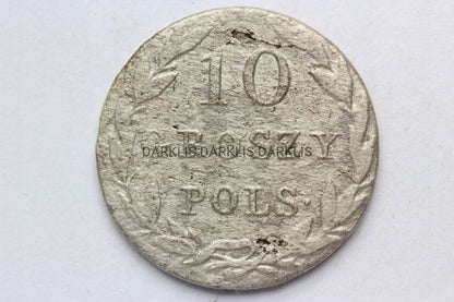 10 GROSZY KRÓLESTWO KONGRESOWE 1831 KG MIKOŁAJ I 1