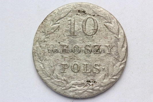 10 GROSZY KRÓLESTWO KONGRESOWE 1831 KG MIKOŁAJ I 1