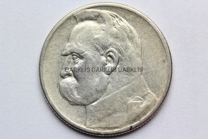 2 ZŁOTE POLSKA 1934 JÓZEF PIŁSUDSKI SUPER STAN Ag
