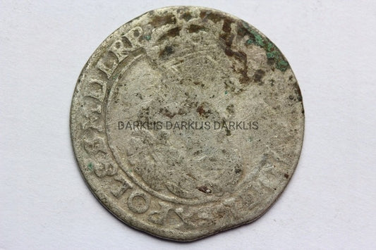 SZÓSTAK POLSKA 1662 AT - JAN II KAZIMIERZ ORYGINAŁ