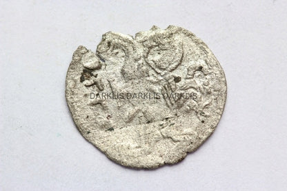 DENAR WILNO POLSKA 1555 - ZYGMUNT II AUGUST - ST.3