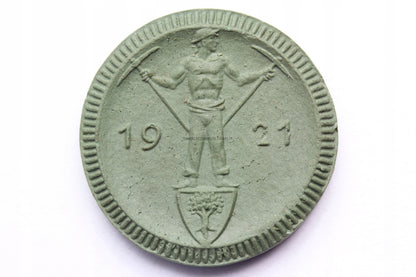 MARKA WALDENBURG WAŁBRZYCH 1921 - GÓRNIK CERAMIKA