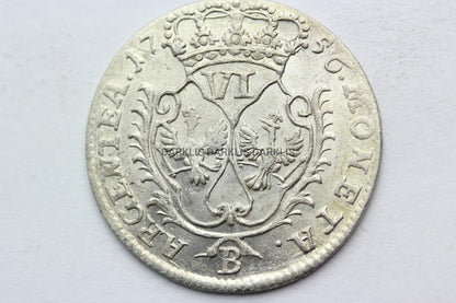 SZÓSTAK ŚLĄSK WROCŁAW 1756 FRYDERYK II A4