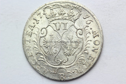 SZÓSTAK ŚLĄSK WROCŁAW 1756 FRYDERYK II