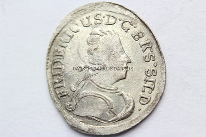 2 GROSCHEL ŚLĄSK WROCŁAW 1749 FRYDERYK II
