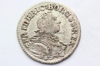 2 GROSCHEL ŚLĄSK WROCŁAW 1754 FRYDERYK II