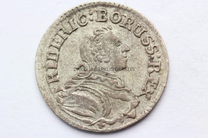2 GROSCHEL ŚLĄSK WROCŁAW 1753 FRYDERYK