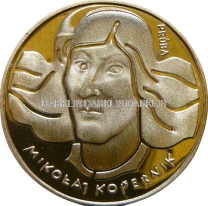 100 ZŁOTYCH POLSKA 1973 - MIKOŁAJ KOPERNIK - PRÓBA