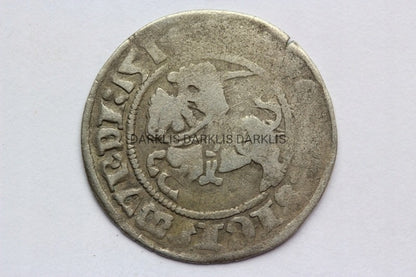 PÓŁGROSZ WILNO POLSKA 1513? ZYGMUNT I STARY STAN 3
