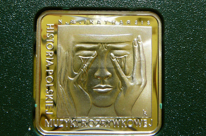 10 ZŁOTYCH POLSKA 2009 CZESŁAW NIEMEN - SREBRO 925
