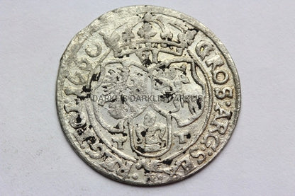 SZÓSTAK POLSKA 1660 TT - JAN II KAZIMIERZ STAN 2