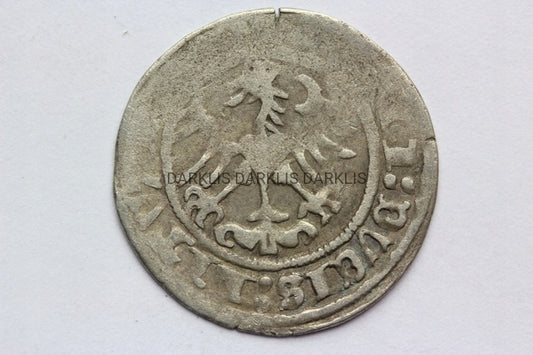 PÓŁGROSZ WILNO POLSKA 1513? ZYGMUNT I STARY STAN 3