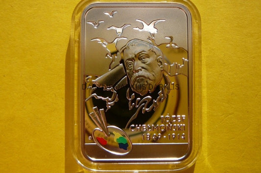 20 ZŁOTYCH POLSKA 2014- JÓZEF CHEŁMOŃSKI MALARZ-Ag