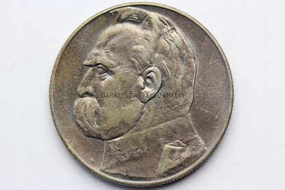 10 ZŁ POLSKA 1934 - JÓZEF PIŁSUDSKI SUPER STAN !!!