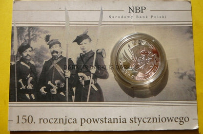 10 ZŁOTY POLSKA 2013 ROCZNICA POWSTANIE STYCZNIOWE