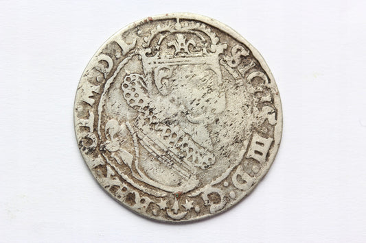 SZÓSTAK KRAKÓW POLSKA 1625- ZYGMUNT III WAZA ST 3+