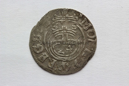 PÓŁTORAK ELBLĄG POLSKA 1635 GUSTAW II ADOLF ST.3+