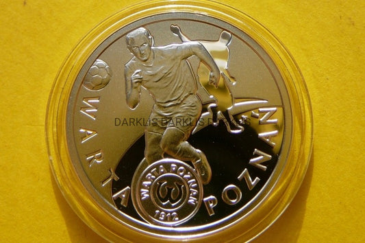 5 ZŁOTYCH POLSKA 2013 HERB WARTA POZNAŃ SREBRO 925