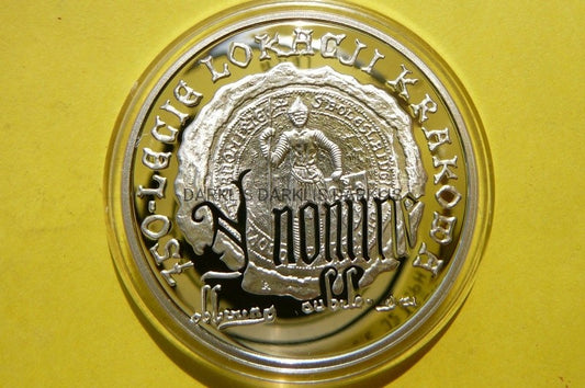 10 ZŁ POLSKA 2007 -750 LAT LOKACJI KRAKOWA SREBRO